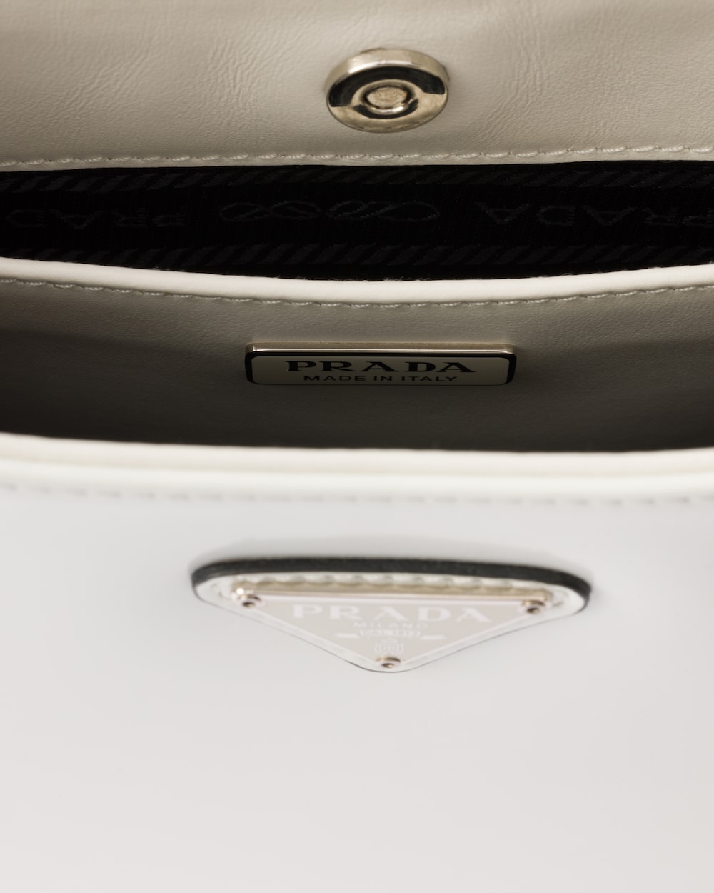 Prada Cleo Brushed Leather Shoulder Bag - Image 4